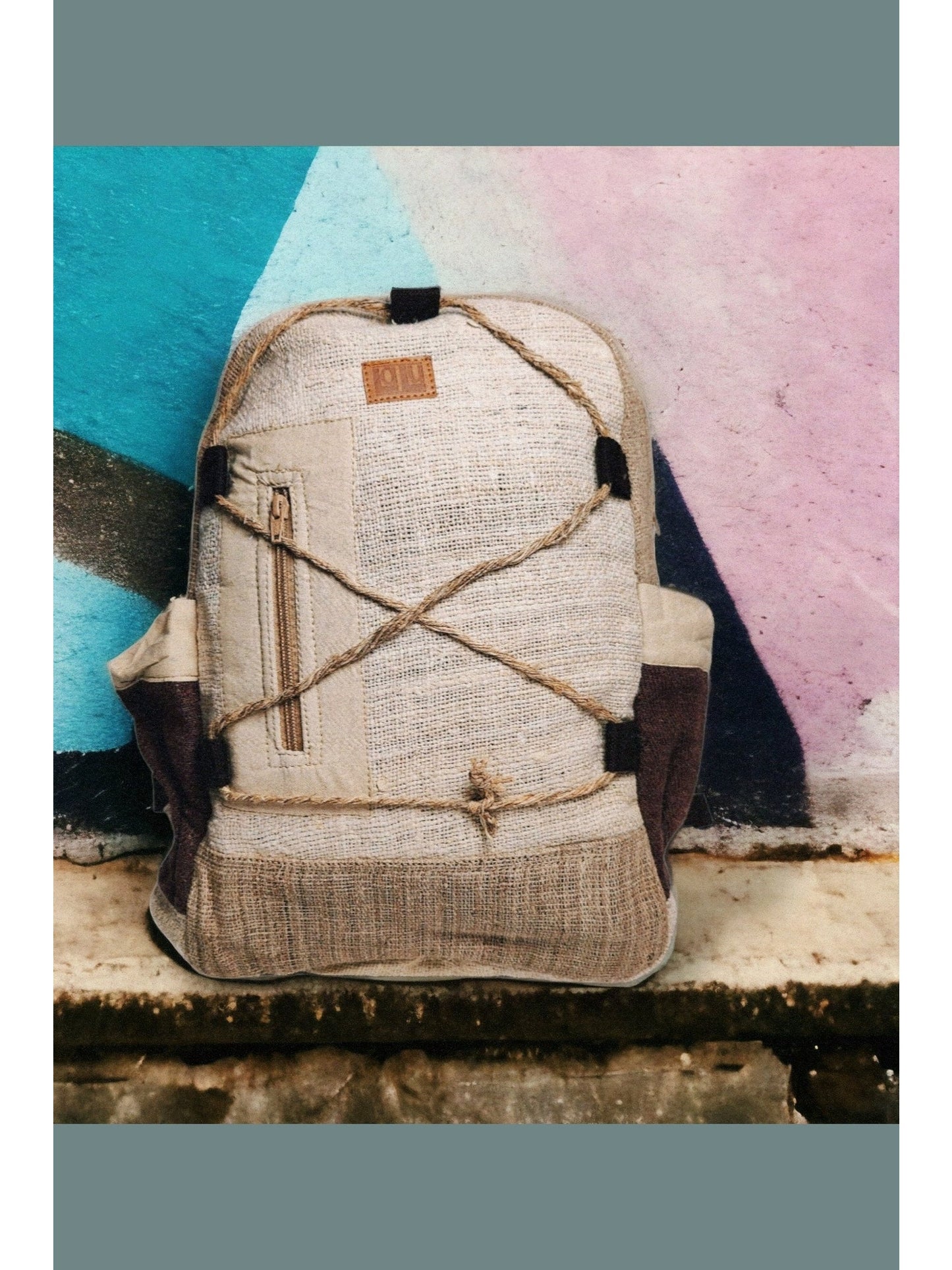 Anay Backpack | Organic Hemp and Nettle