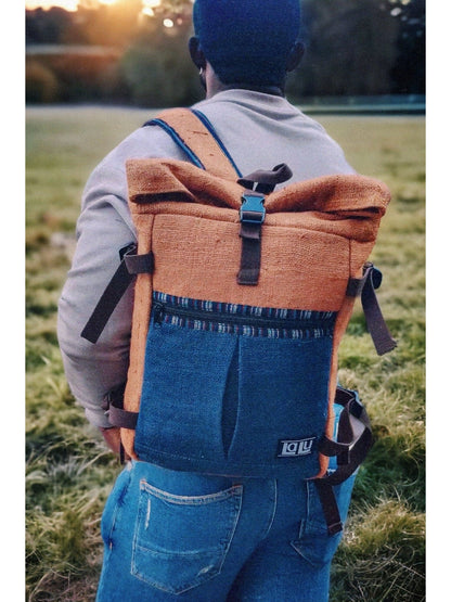 Basanta Evening Sky Backpack | Organic Hemp