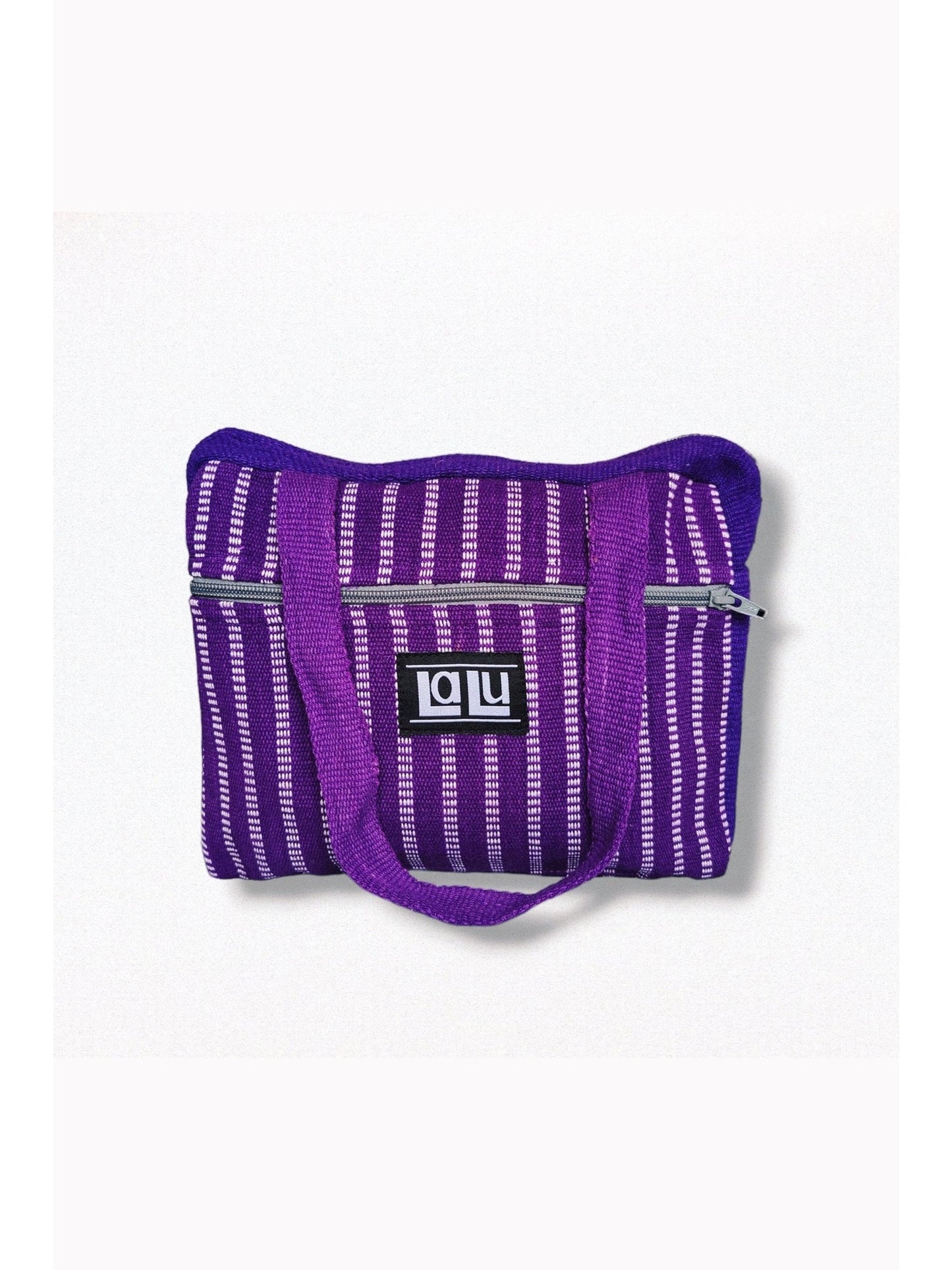 Ganga purple toiletry bag | Organic cotton