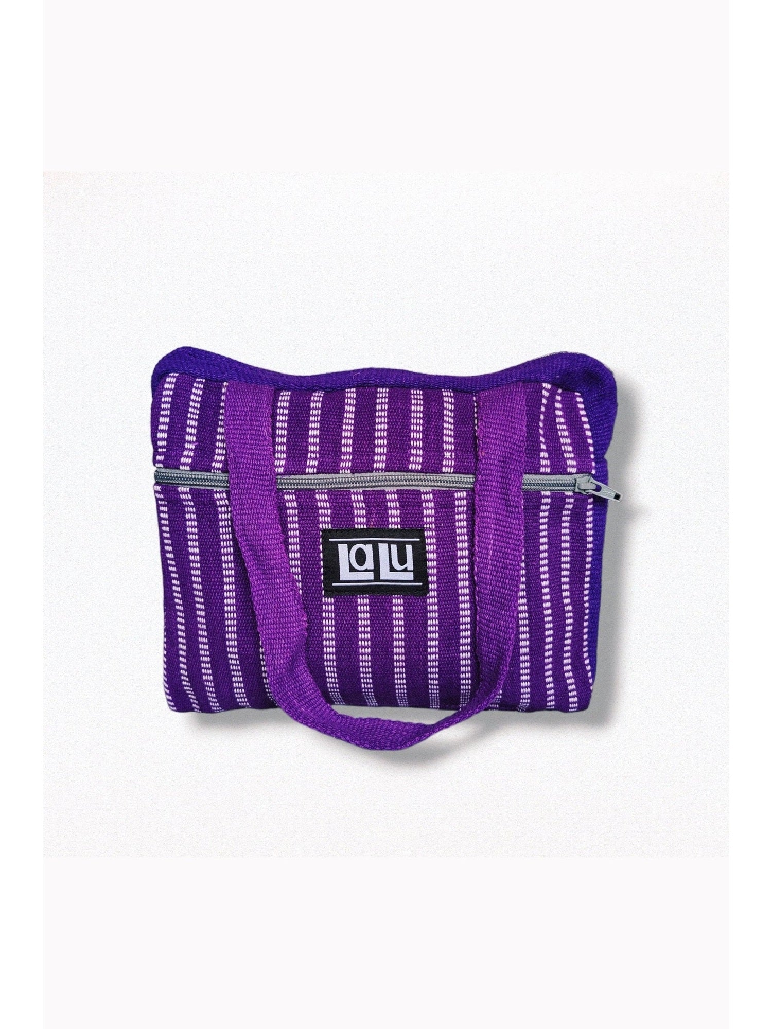 Ganga purple toiletry bag | Organic cotton