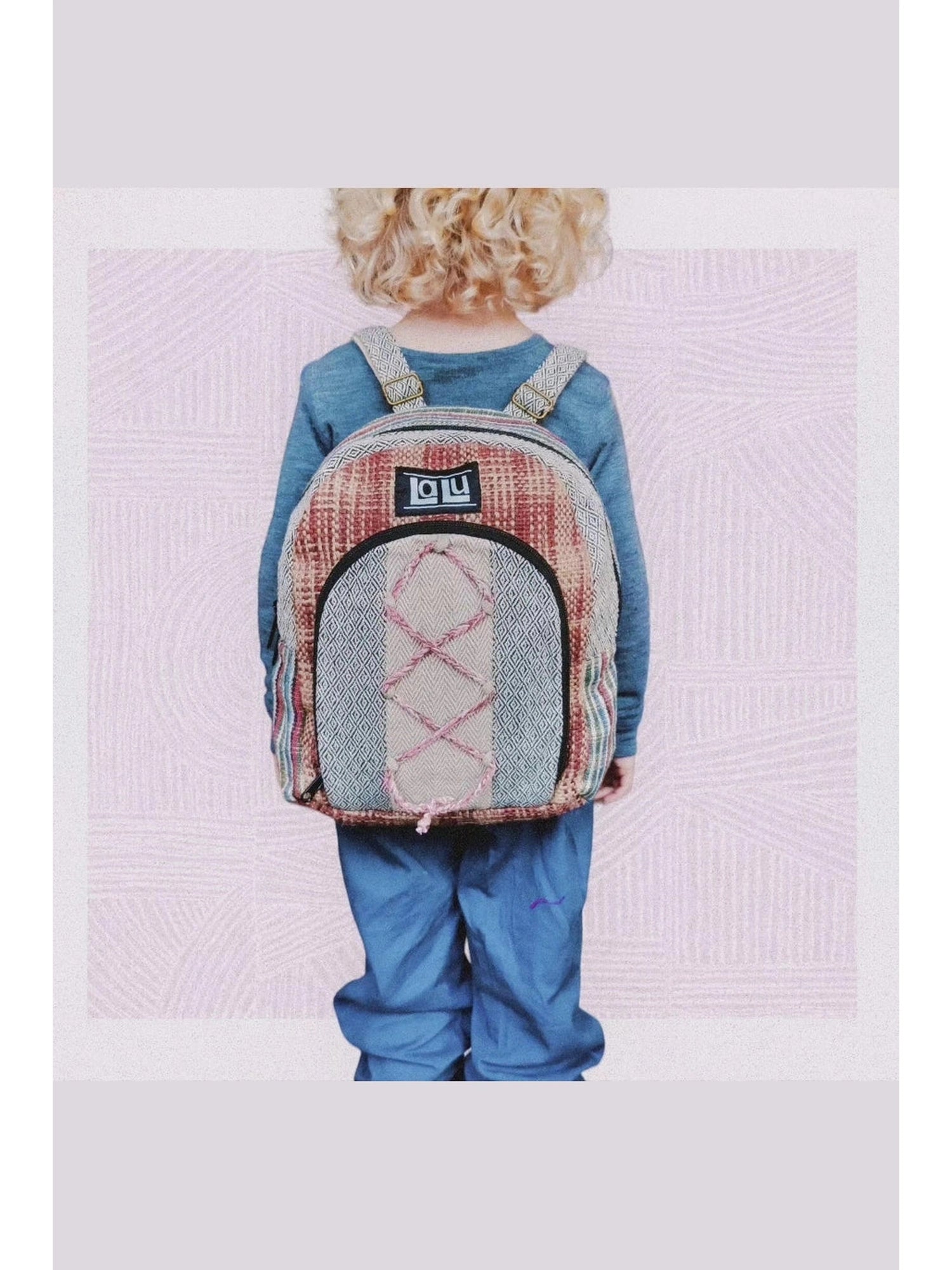 KIDS Dhonu Backpack | Hemp and Cotton