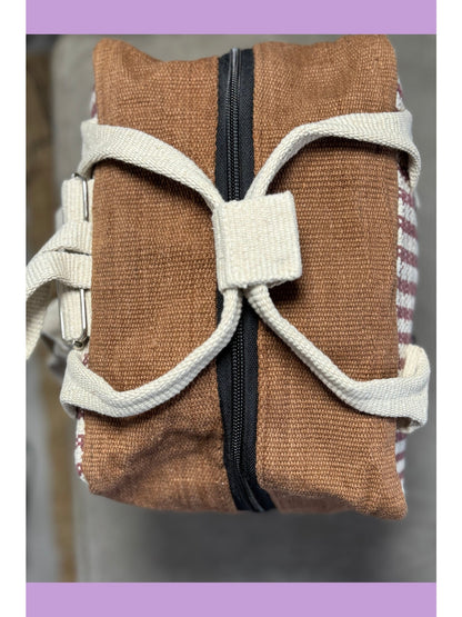 Ujala Brown Backpack | Organic cotton