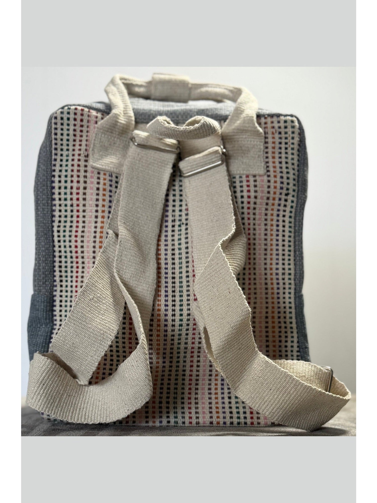 Ujala Grey Backpack | Organic cotton