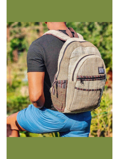 Rupa Nataural Backpack | Organic Hemp and Nettle