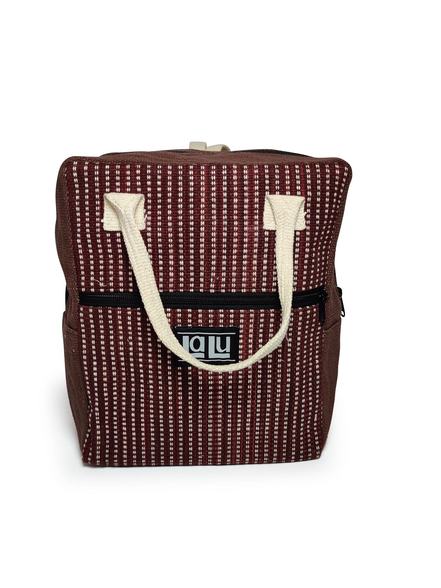 Ujala Purplish Red Backpack | Organic Cotton